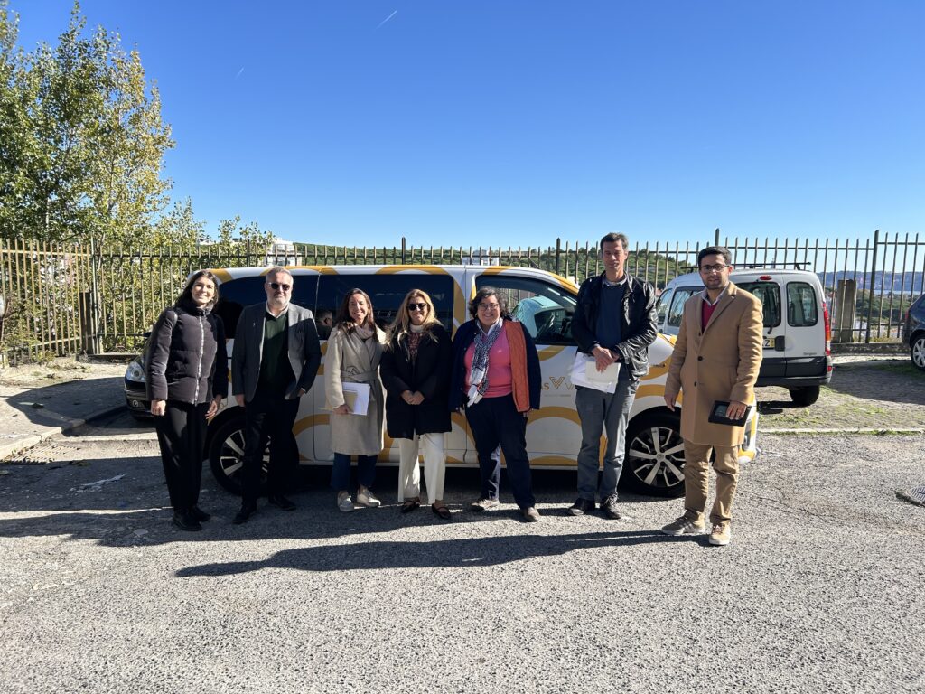 Visita vereadora Sílvia Breu