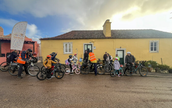 bike bus porto salvo 14 de janeiro