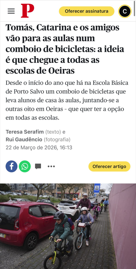 publico reportagem bike bus porto salvo