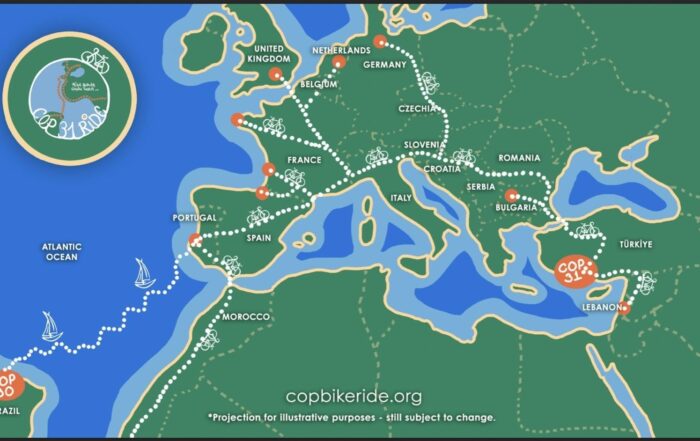 cop 31 bike ride