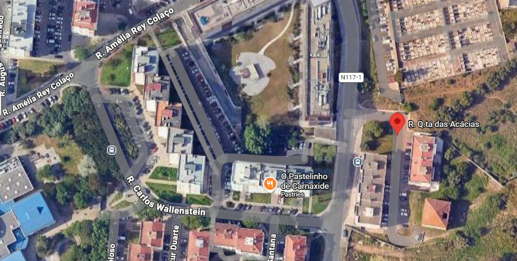 Rua das Acacias Rua Quinta das Acácias